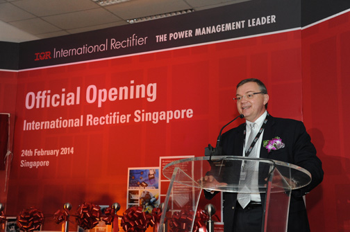 International Rectifier opens advanced processing facility in Singapore